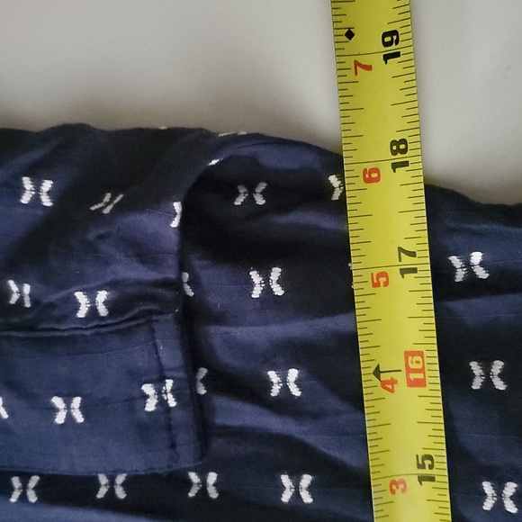 NWT Madewell V-Neck Dolman Sleeve Mini Dress Textured Dot Size Small - Picture 10 of 11